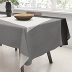 Geometric gray black design Tablecloth Gallery Image 3
