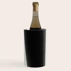 Geometric gray black design Wine Chiller Gallery Image 3