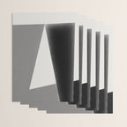 Geometric gray black design Wrapping Paper Gallery Image 3