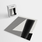 Geometric gray black design Jigsaw Puzzle Gallery Image 2