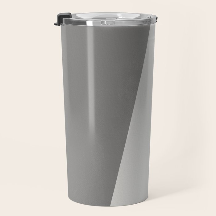 Geometric gray black design Travel Mug Gallery Image 3