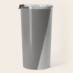 Geometric gray black design Travel Mug Gallery Image 3