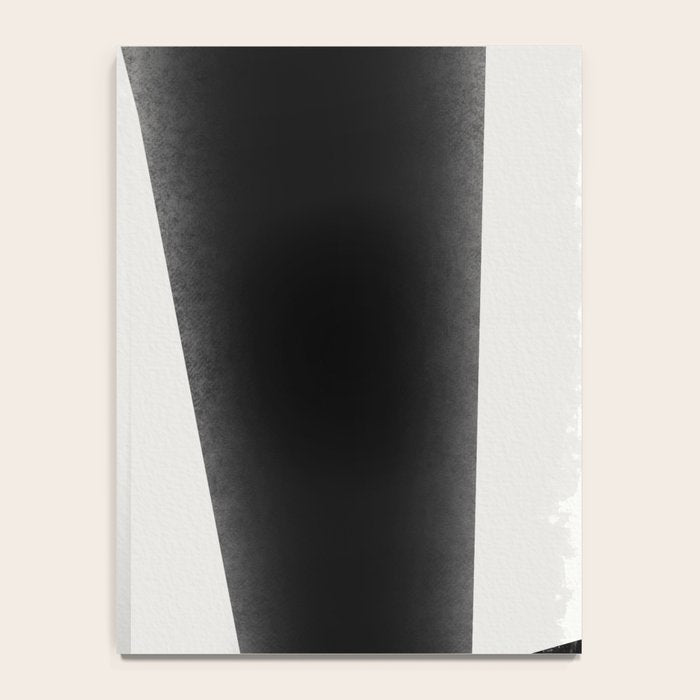 Geometric gray black design Notebook Gallery Image 4