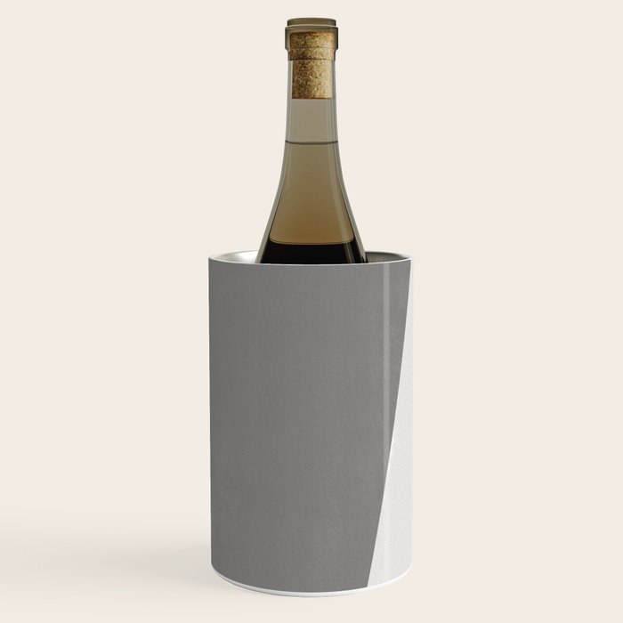 Geometric gray black design Wine Chiller Gallery Image 2