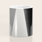 Geometric gray black design Coffee Mug Gallery Image 4