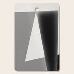 Geometric gray black design Cutting Board Gallery Image 1