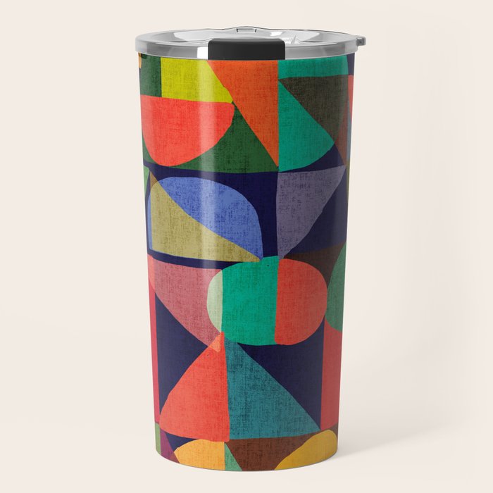 Color Blocks Travel Mug Gallery Image 1