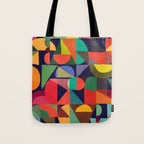 Color Blocks Tote Bag Gallery Image 1