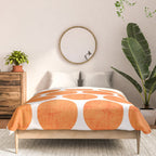 orange polka dots Comforter Gallery Image 3