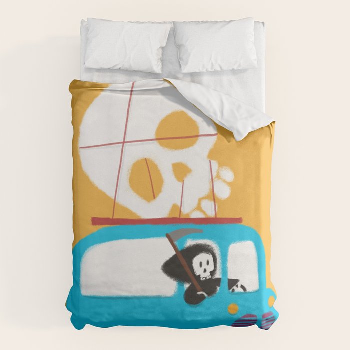 Death on wheels Duvet Cover Gallery Image 6