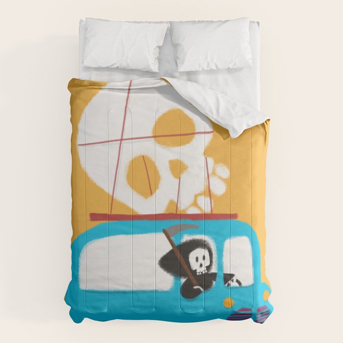 Death on wheels Comforter Gallery Image 1