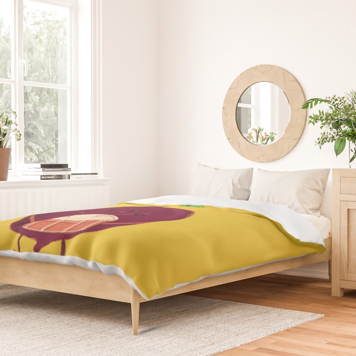 Beet's drum beat Duvet Cover Gallery Image 2