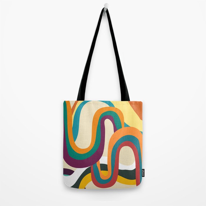 Groovy rainbow of doom Tote Bag Gallery Image 2