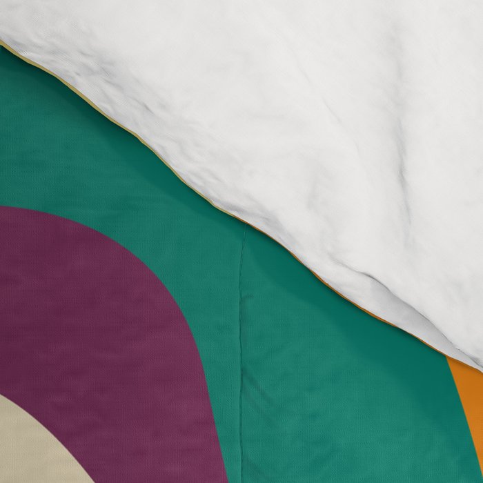 Groovy rainbow of doom Comforter Gallery Image 4