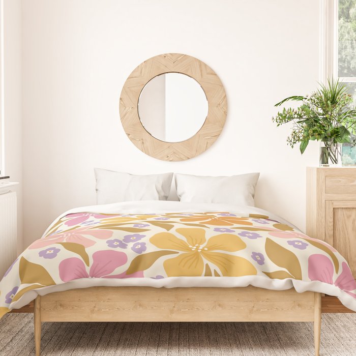Groovy flowers Duvet Cover Gallery Image 3
