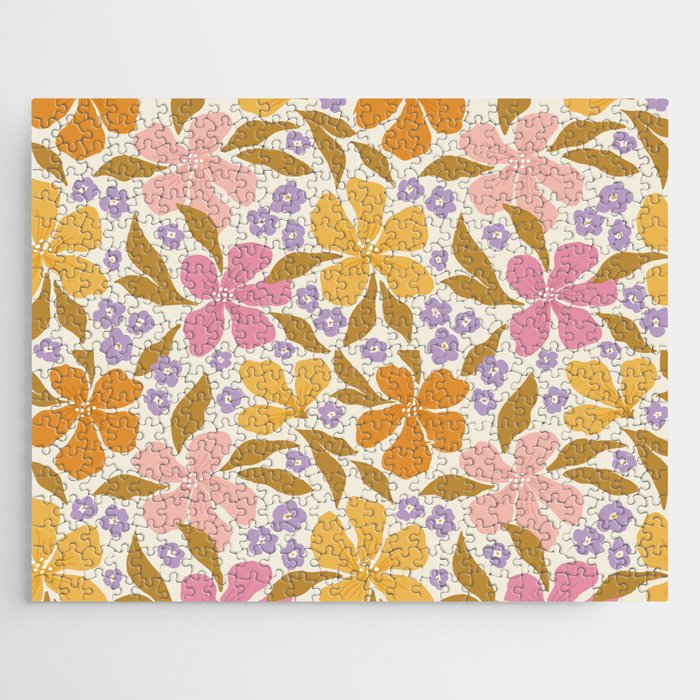 Groovy flowers Jigsaw Puzzle Gallery Image 1