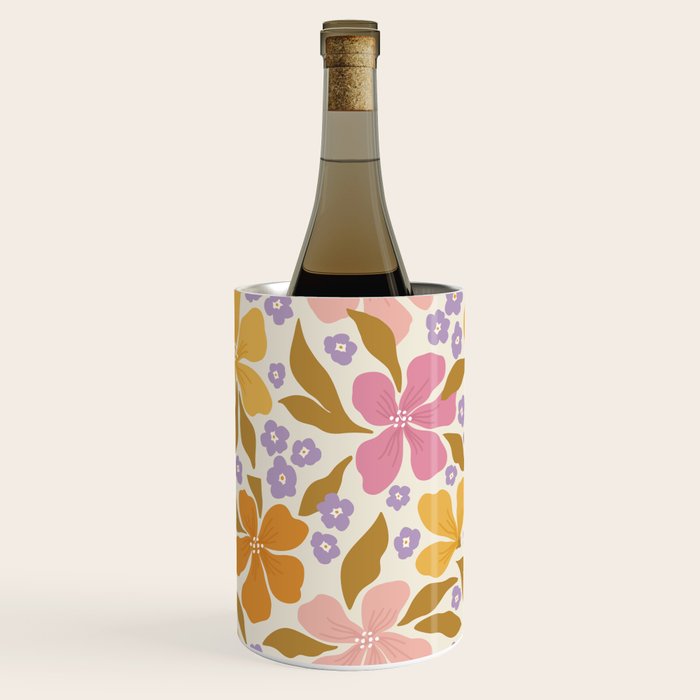 Groovy flowers Wine Chiller Gallery Image 2