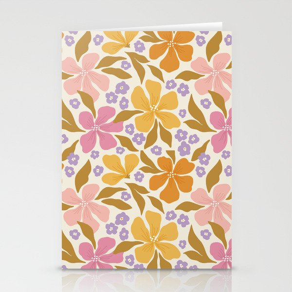 Groovy flowers Stationery Card Gallery Image 1