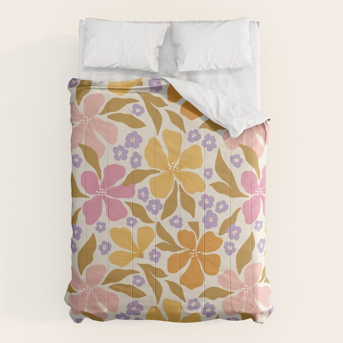 Groovy flowers Comforter Gallery Image 6