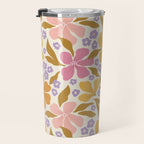 Groovy flowers Travel Mug Gallery Image 3