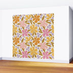 Groovy flowers Wall Mural Gallery Image 2
