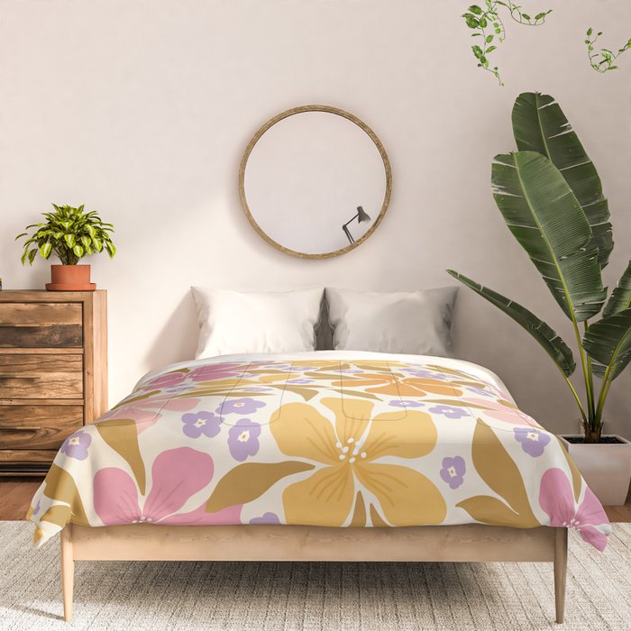 Groovy flowers Comforter Gallery Image 3
