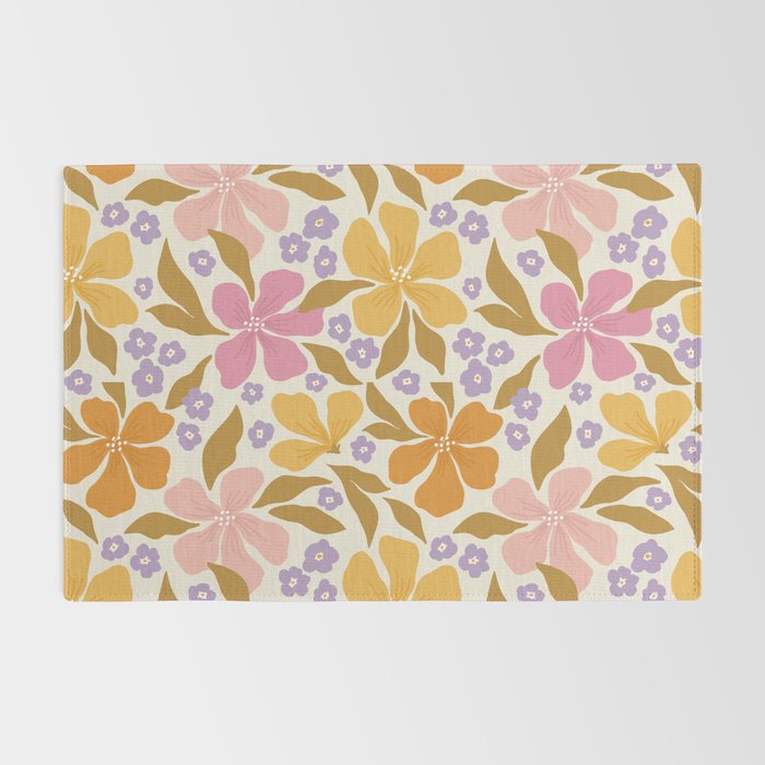 Groovy flowers Rug Gallery Image 2