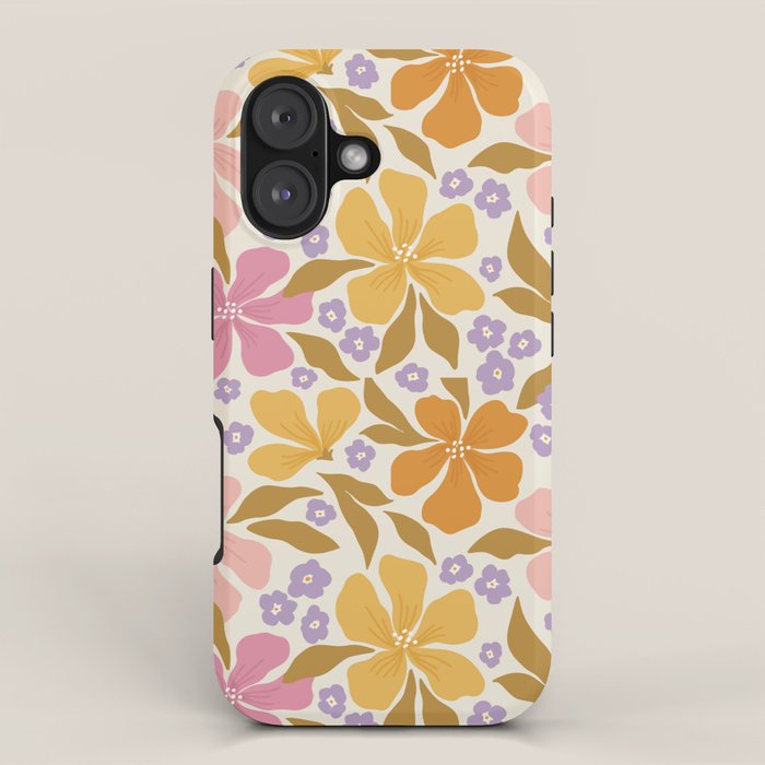 Groovy flowers iPhone Case Gallery Image 1