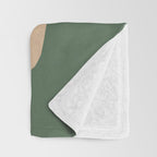 Three Shapes #3 Throw Blanket Gallery Image 3