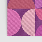 Mid Century Modern Shapes - Pink Magenta Poster Gallery Image 3