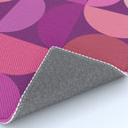 Mid Century Modern Shapes - Pink Magenta Rug Gallery Image 4