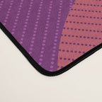Mid Century Modern Shapes - Pink Magenta Desk Mat Gallery Image 4