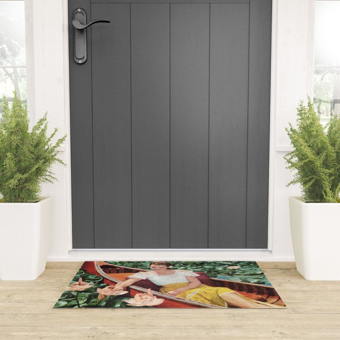 Fingers for Lily - Middle finger lilies Welcome Mat Gallery Image 3