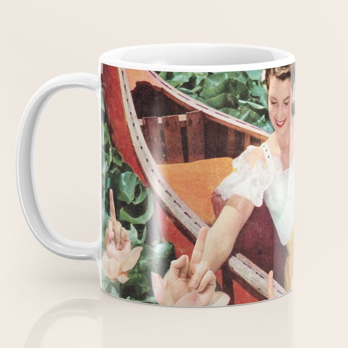 Fingers for Lily - Middle finger lilies Coffee Mug Gallery Image 3