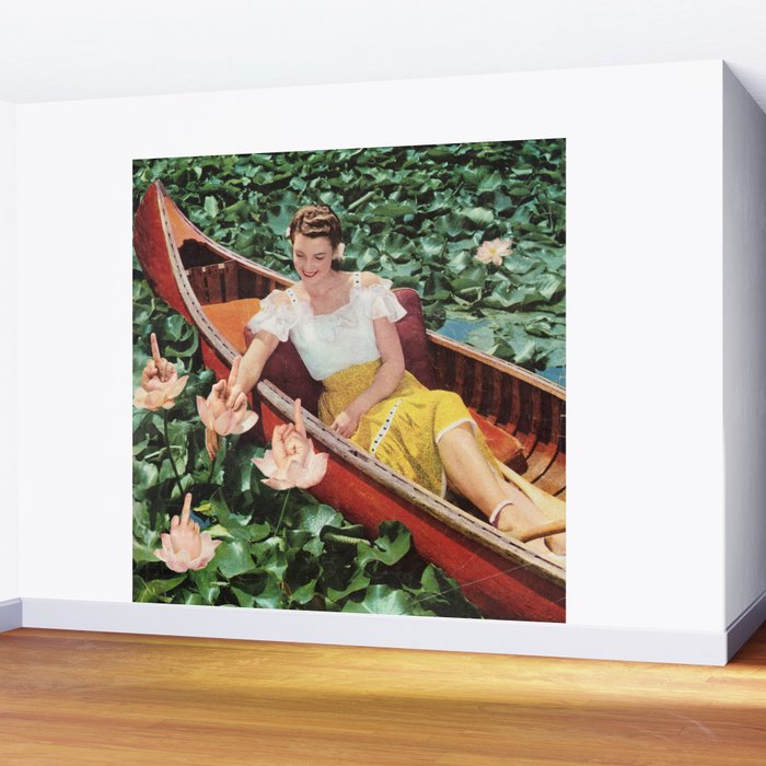 Fingers for Lily - Middle finger lilies Wall Mural Gallery Image 2