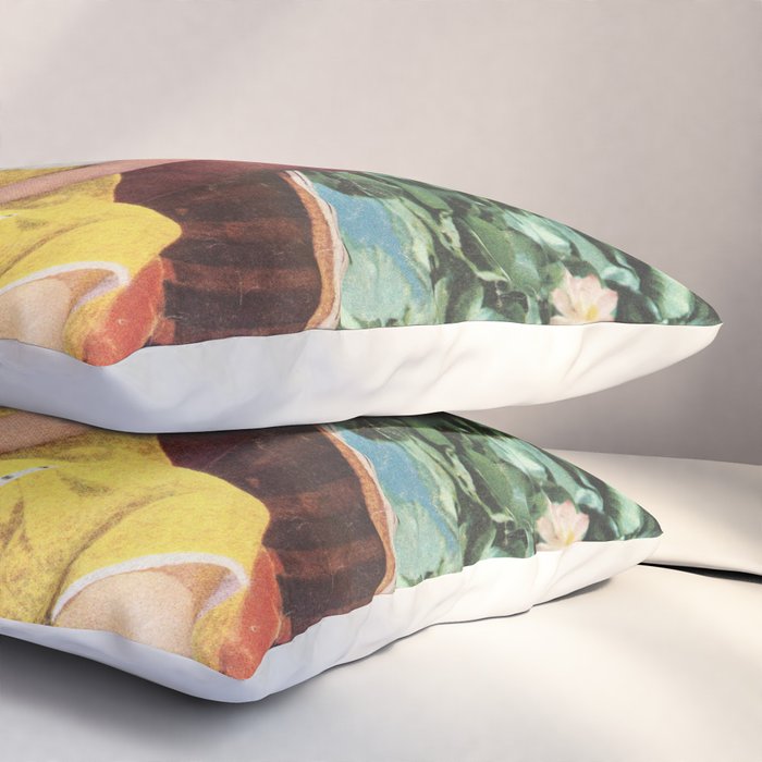Fingers for Lily - Middle finger lilies Pillow Sham Gallery Image 3