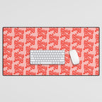 Holly Jolly Pattern Desk Mat Gallery Image 1