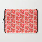 Holly Jolly Pattern Laptop Sleeve Gallery Image 1