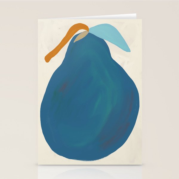 Pearl of a Pear Stationery Card Gallery Image 2
