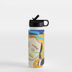 Abstract Woman 04 Water Bottle Gallery Image 1
