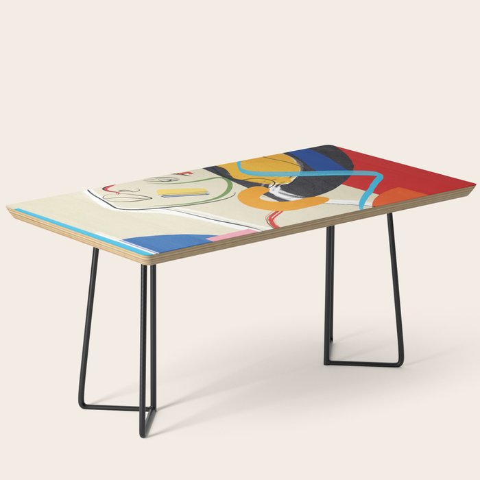 Abstract Woman 04 Coffee Table Gallery Image 1