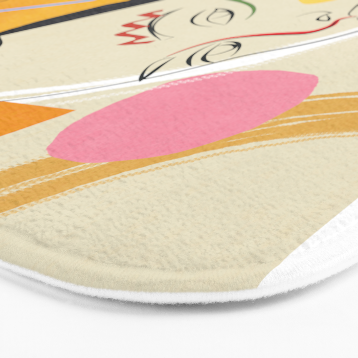 Abstract Woman 04 Bath Mat Gallery Image 3