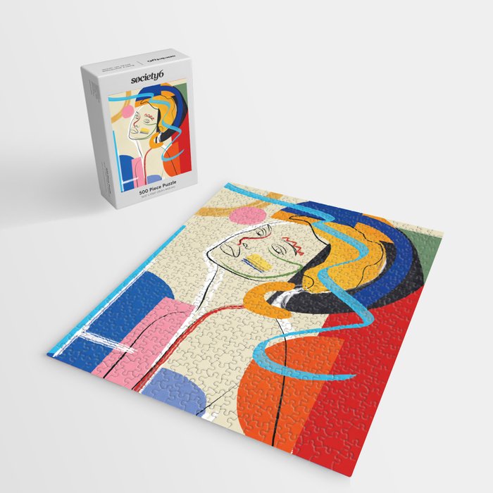 Abstract Woman 04 Jigsaw Puzzle Gallery Image 2