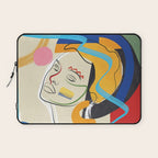 Abstract Woman 04 Laptop Sleeve Gallery Image 1