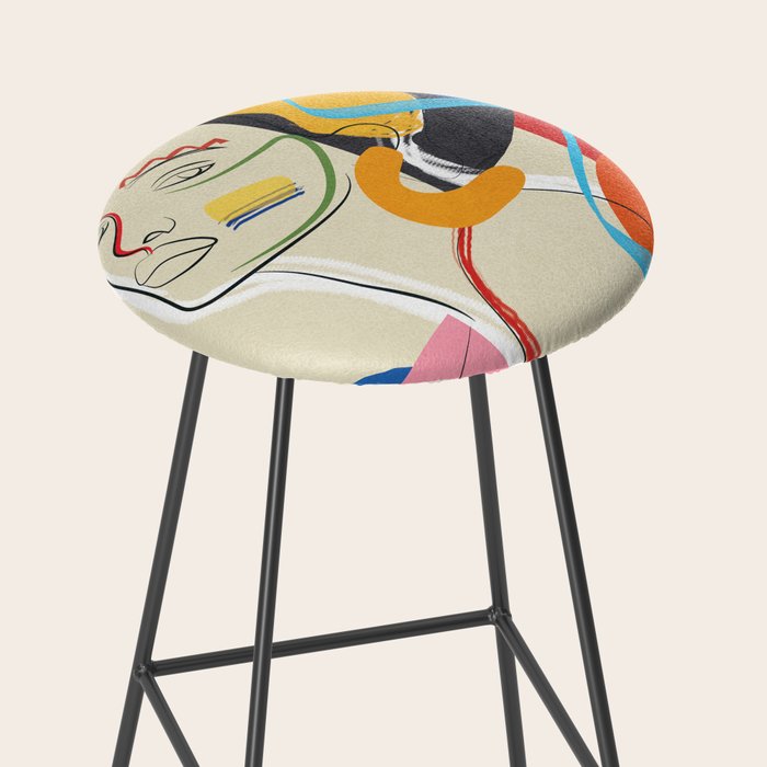 Abstract Woman 04 Stool Gallery Image 2