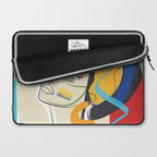 Abstract Woman 04 Laptop Sleeve Gallery Image 2