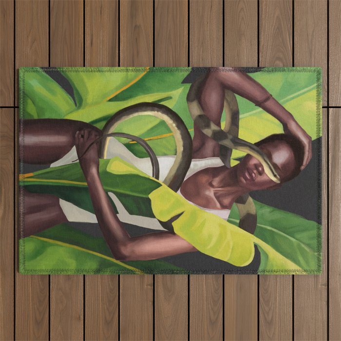 Into the Green 2 Outdoor Rug Gallery Image 1