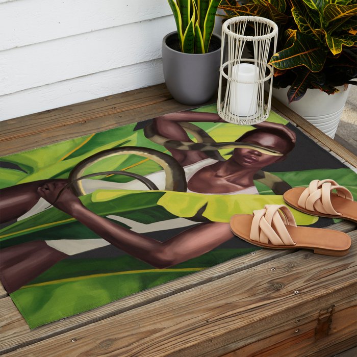 Into the Green 2 Outdoor Rug Gallery Image 2