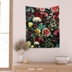 Night Vintage Garden Wall Tapestry Gallery Image 2