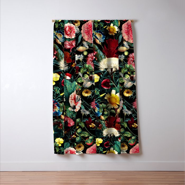 Night Vintage Garden Window Curtain Gallery Image 3